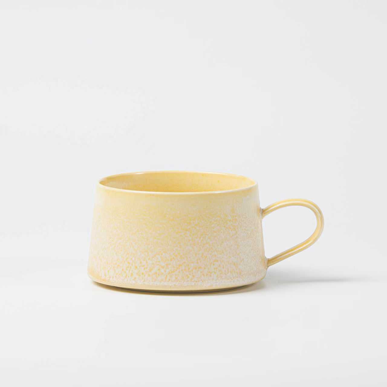 Pink Glazed Coffee Cup