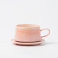 Pink Glazed Coffee Cup
